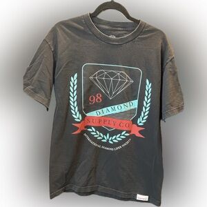 Diamond Supply Co. Kids Tee with Red and Blue Graphic